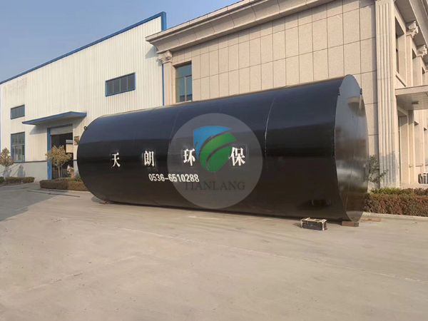 Jining circular buried sewage treatment equipment delivery