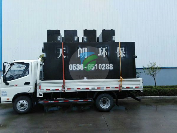 Qinghai buried sewage treatment equipment delivery